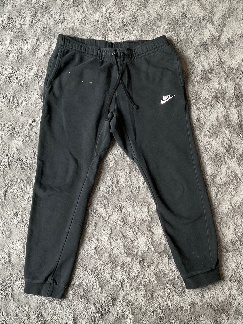 Nike Jogger Pants with White Swoosh
